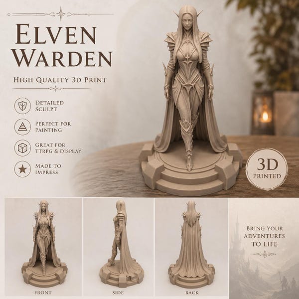 Elven Female Statue