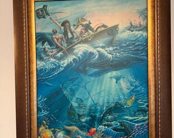 Möt det enda tillgängliga trycket för ”Under havet”. Trycket ”SLUTSÅLT” från kollektionen Hidden Treasures av Marc Lacourciere.
