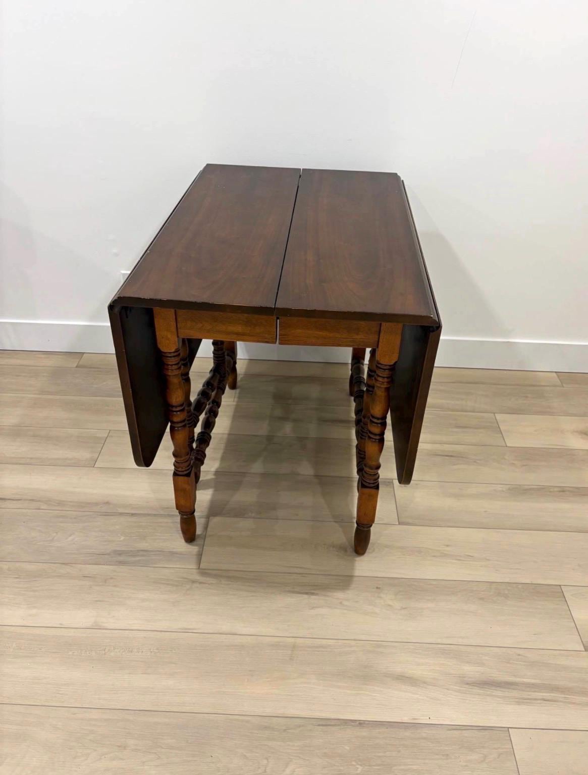 Vintage Gateleg Table With Chairs - Etsy