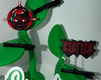 Volpetron, Riot Ten Rave Sprout Clip, Festival Hair Accessory