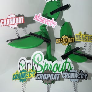 Crankdat & Alleycvt Rave Sprout Clip – Festival Hair Accessory