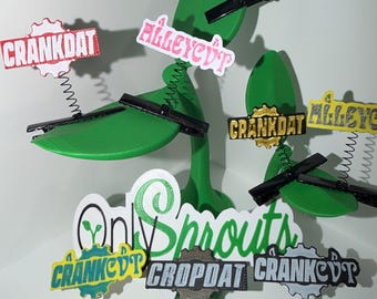 Crankdat & Alleycvt Rave Sprout Clip – Festival Hair Accessory