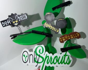 Dom Dolla Rave Sprout Clip – Festival Hair Accessory