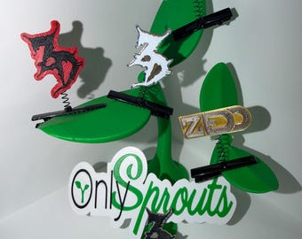 ZEDS DEAD, ZEDD Rave Sprout - Clip inspirado en el festival: accesorio para el cabello o sombrero para bodas, conciertos, deportes, juegos y eventos