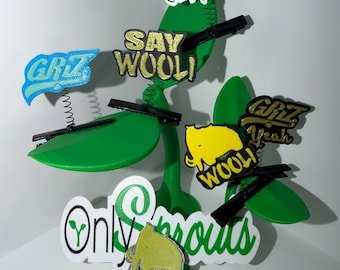 Wooli, Griz Rave Sprout Hair Clip, Festival Hair Clip Accessory Rave Sprout