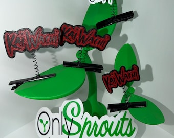 Clip Kai Wachi Rave Sprout: accesorio para el cabello impreso en 3D para festivales Rave Sprout