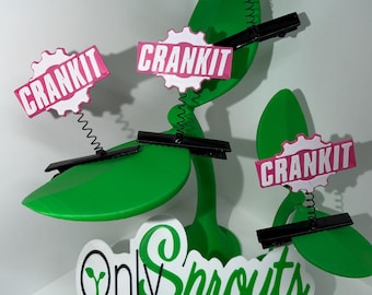 Clip Crankit Rave Sprout: accesorio para el cabello para festivales Rave Sprout