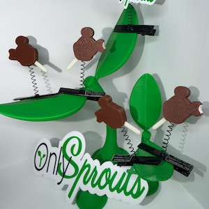 Mickey Ice Cream Bar Pixie Dust Sprout, 3D Printed Magic Sprout, Gift Sprout, Disney Snacks