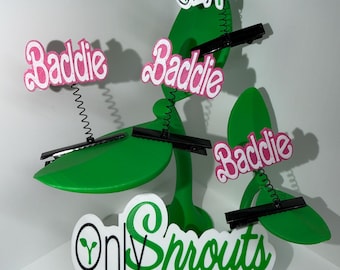 Pinza para el pelo con forma de Barbie Baddie - Accesorio para el pelo de festival Rave Sprout