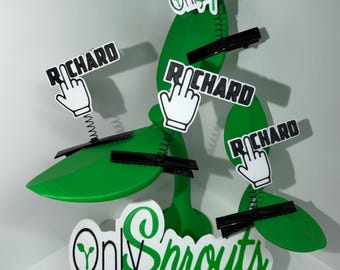 Pinza inspirada en el brote de Richard FingerRave: accesorio para el cabello o sombrero para festivales, bodas, conciertos, deportes y eventos.