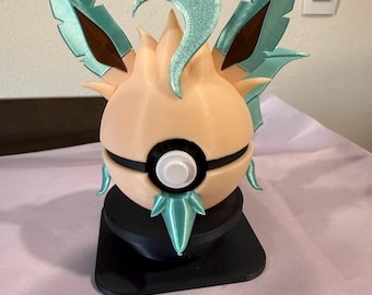 Pequeña bola de Leafeon impresa en 3D
