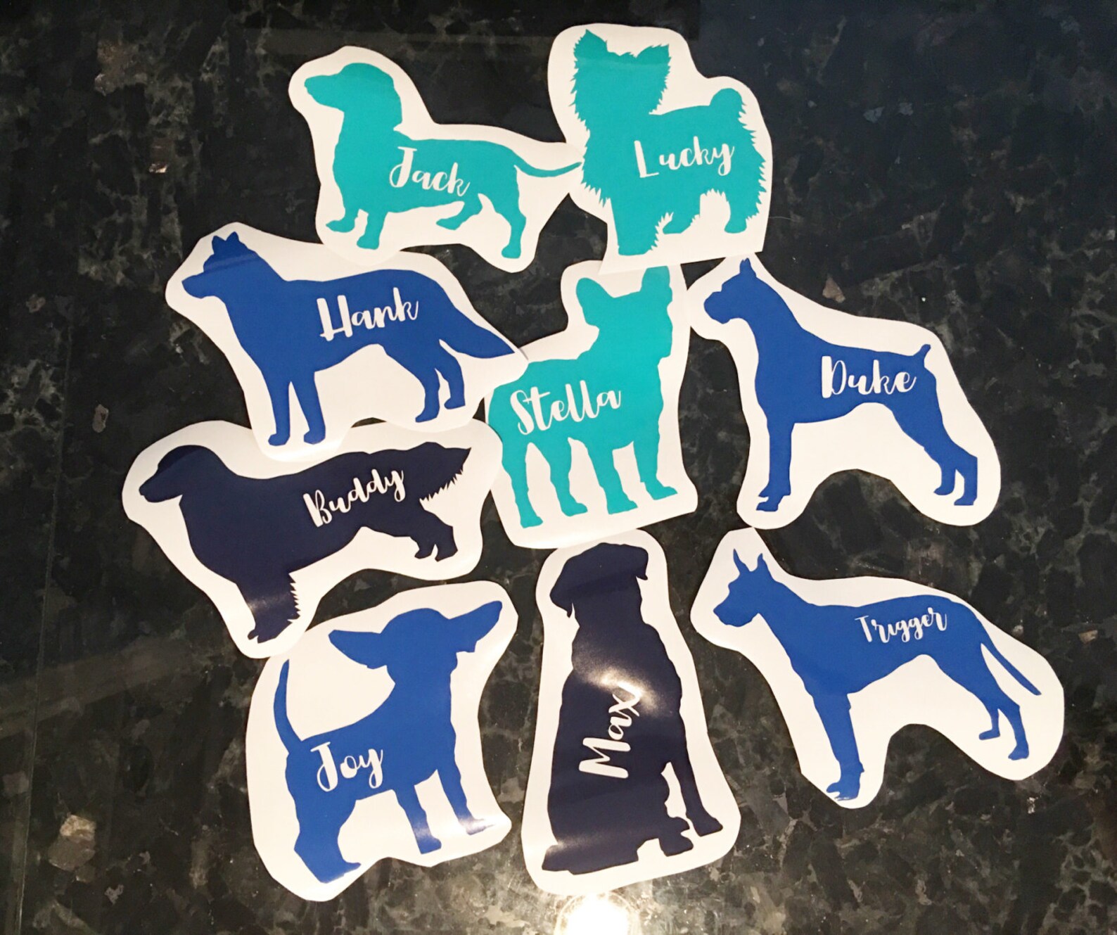 Custom Dog Decal // Pet Decal // I Love My Pet // Dog Lover // Etsy