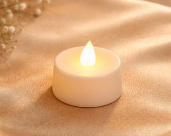 Battery Powered Tealight Candles (No Holder)