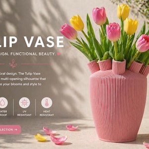Delft tulip vase - Etsy 日本
