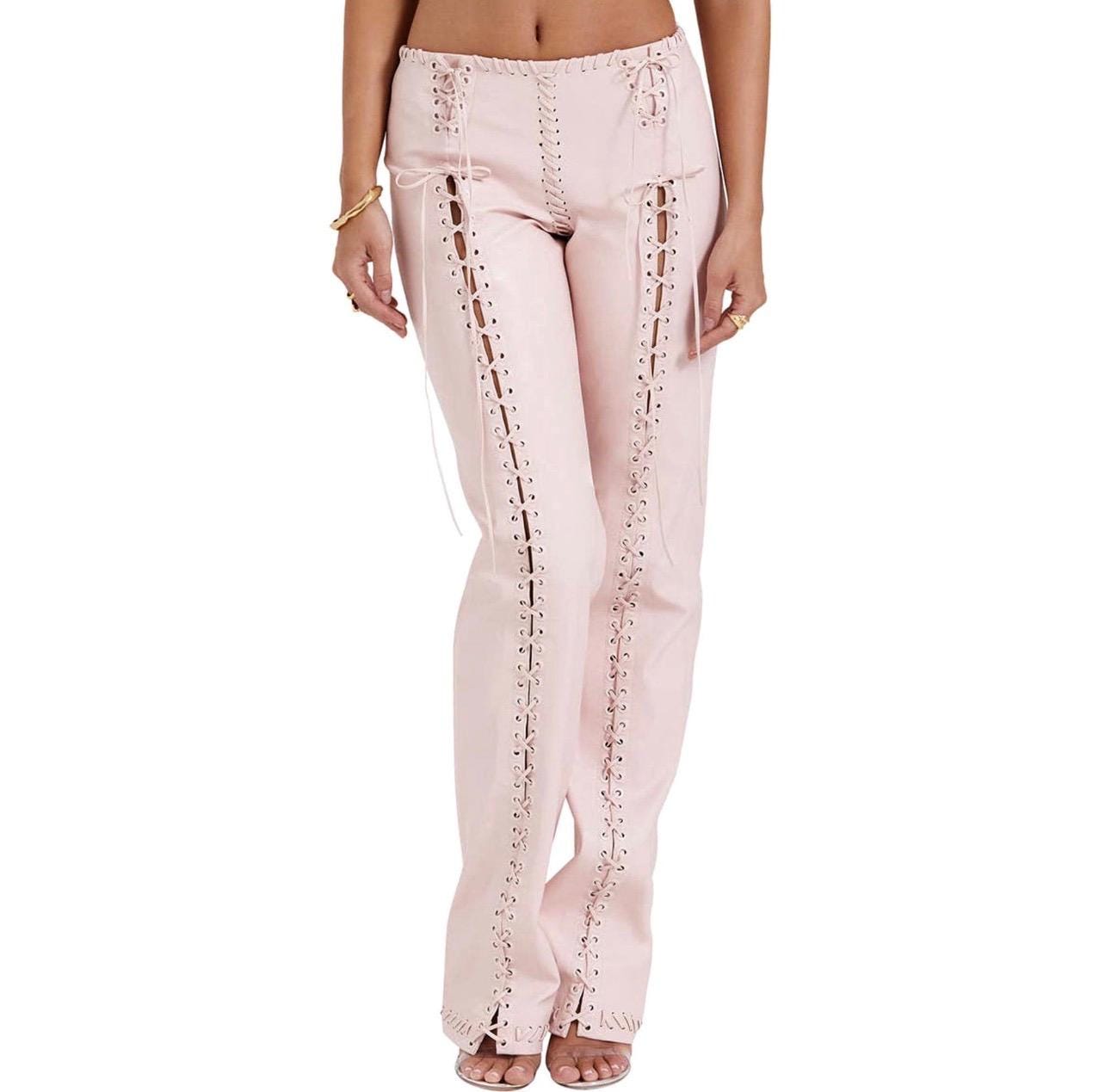 Y2k Jeans Lace Up - Etsy Canada