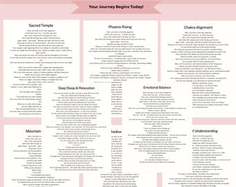 Guided Meditation Scripts | 50 Mindfulness & Relaxation Meditations | Healing Visualization Bundle