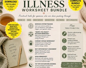 Kit de herramientas con hojas de trabajo sobre enfermedades crónicas y COVID prolongado