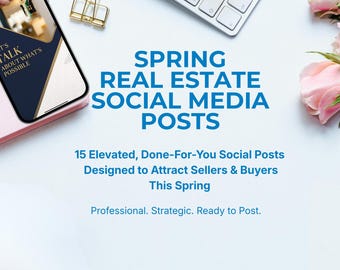 Real Estate Spring Social Media Pack