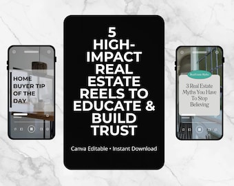 Five Real Estate Instagram Reels