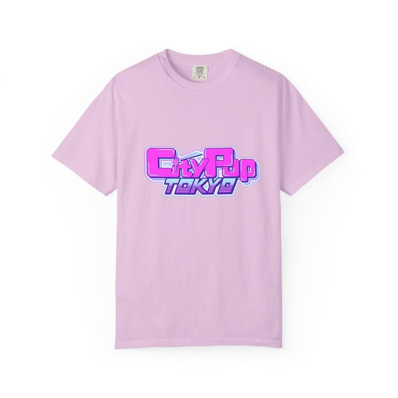 Japan jaren 90 retro Y2K unisex T-shirt "City Pop Tokyo" Japan modern retro T-shirt (100% Amerikaans katoen) afbeelding 13