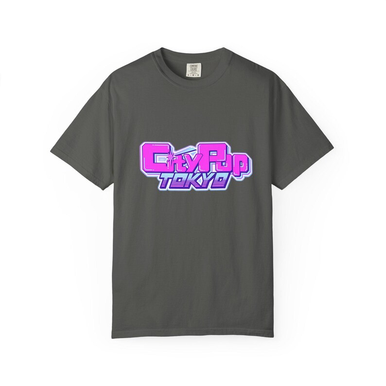 Japan jaren 90 retro Y2K unisex T-shirt "City Pop Tokyo" Japan modern retro T-shirt (100% Amerikaans katoen) afbeelding 6