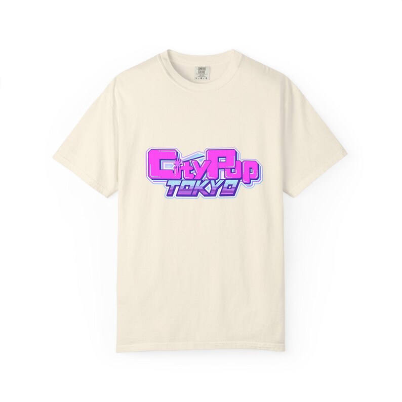 Japan jaren 90 retro Y2K unisex T-shirt "City Pop Tokyo" Japan modern retro T-shirt (100% Amerikaans katoen) afbeelding 5
