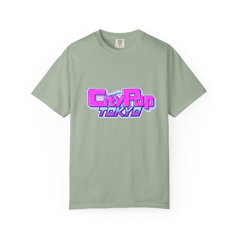 Japan jaren 90 retro Y2K unisex T-shirt "City Pop Tokyo" Japan modern retro T-shirt (100% Amerikaans katoen) afbeelding 8