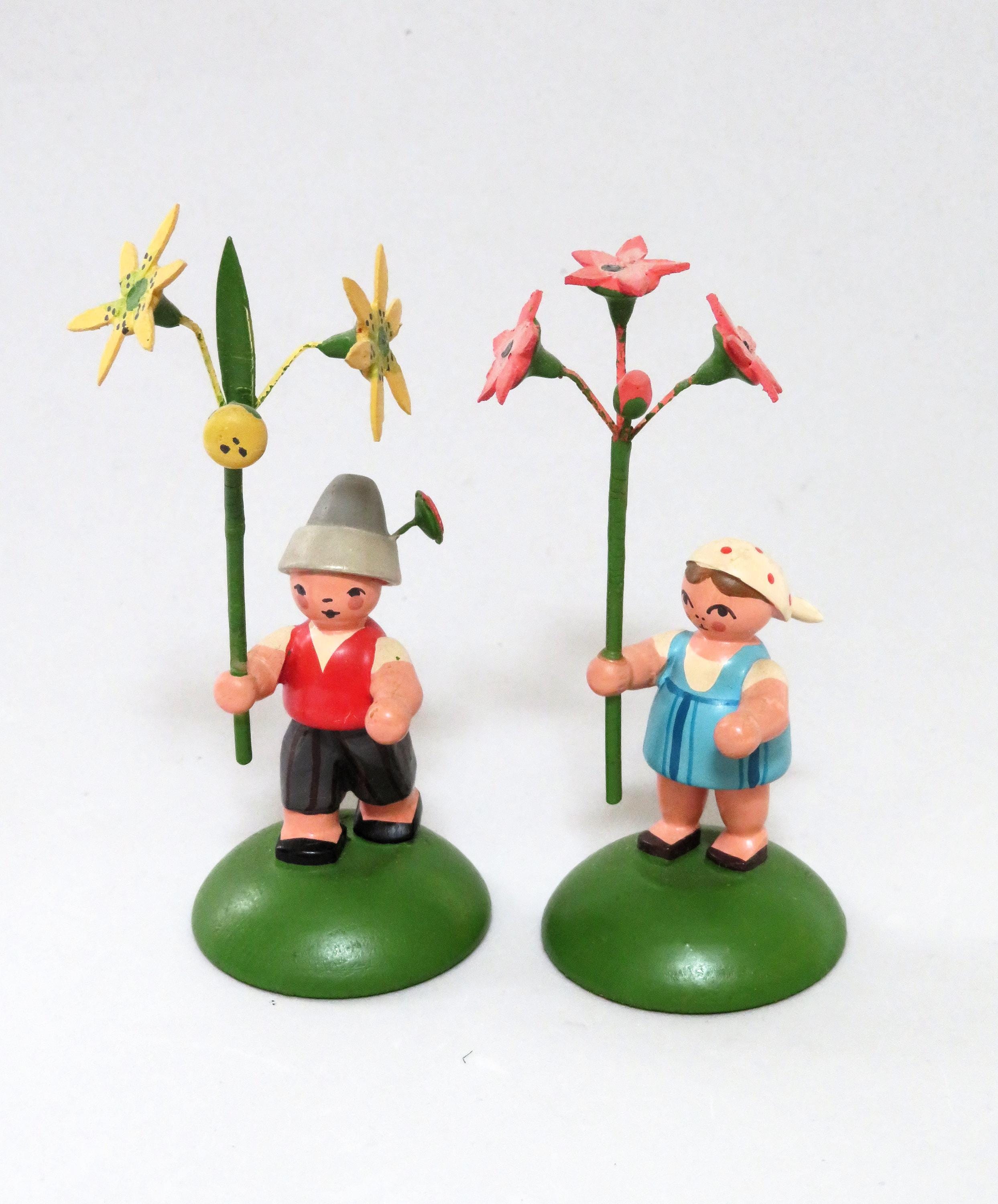 German Flower Children Erzgebirge - Etsy