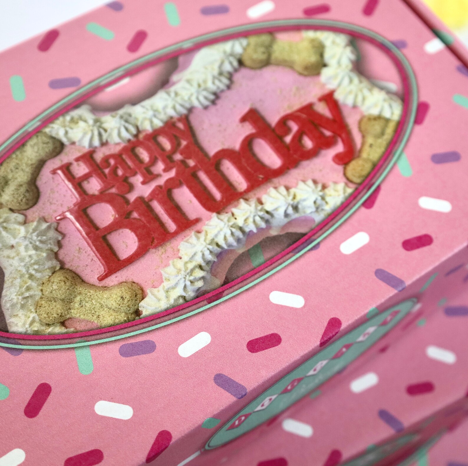 Dog Cakes Dog Birthday Cakes 9 inch Bone Cake Etsy