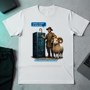 Camiseta con más RAM / Camiseta para frikis de la tecnología informática / Regalo para constructores de PC