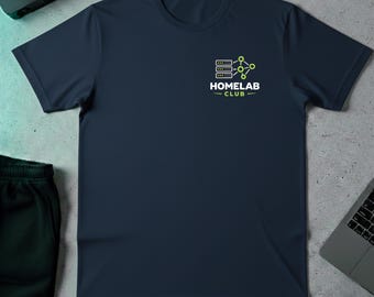 Homelab Club T-Shirt | Minimalist Tech Nerd Tee | Self Hosting DevOps Gift