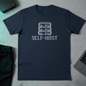 Maglietta tecnica per homelab/self-hosting / regalo per amministratori di sistema DevOps