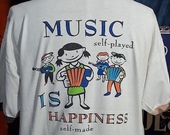1990s/y2k They Might Be Giants Band Tee XL Vintage 2000s Raglan