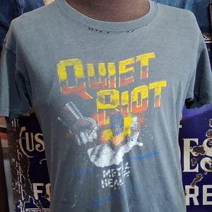 Quiet Riot T Shirt - Etsy