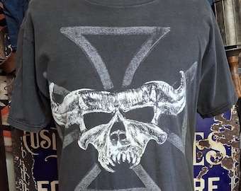 Vintage 1993 Danzig Dämon Sweat live Konzert Tournee 90er Jahre Baumwolle Thrash Metal Rock Musik Fan Band T-Shirt 44 L
