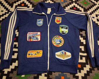 00s Indianapolis Motor Speedway Patch Racing Bomber Jacket Cotton