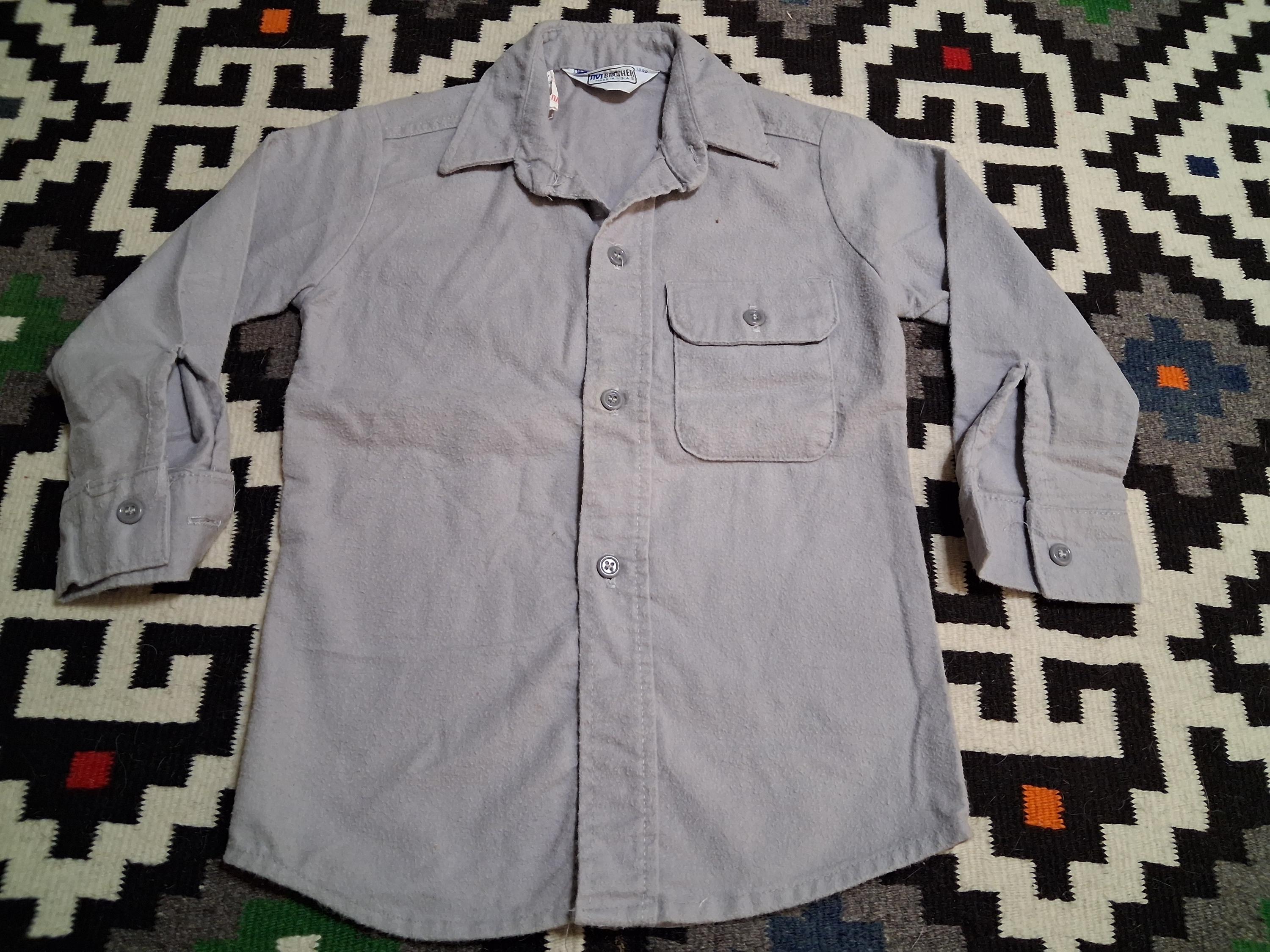 Vintage cotton shirt boys 60s - Etsy 日本
