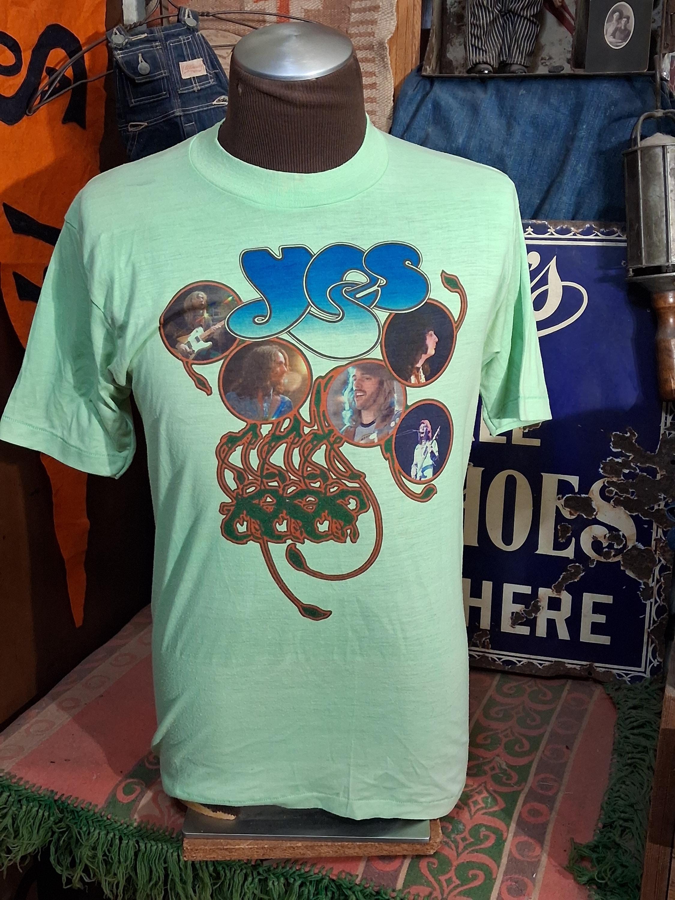 Yes Band T Shirt 1977 - Etsy