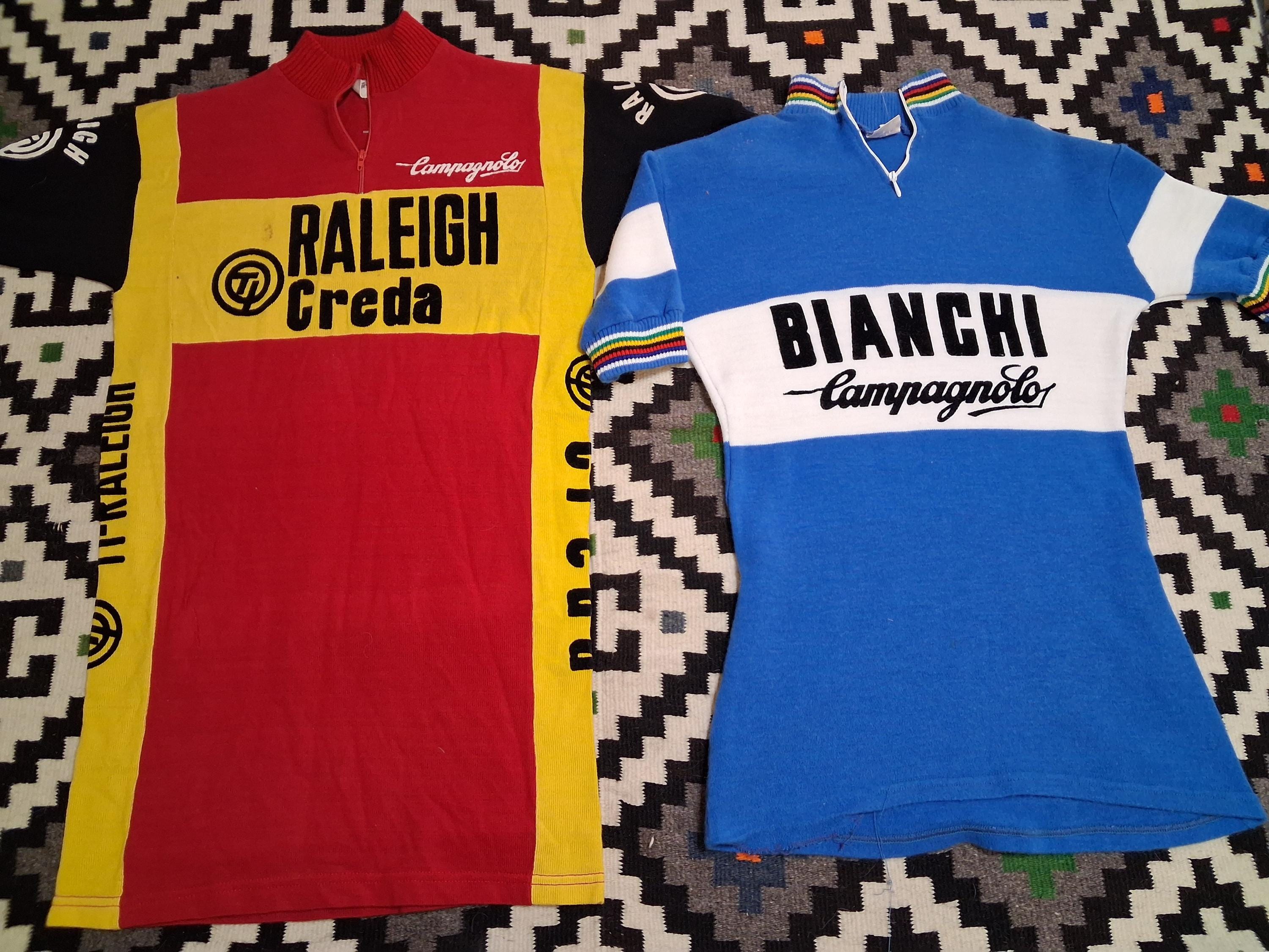 Maillot Cycliste Vintage Giordana Campagnolo – Années 90, Taille M, Fabriqué En Italie
