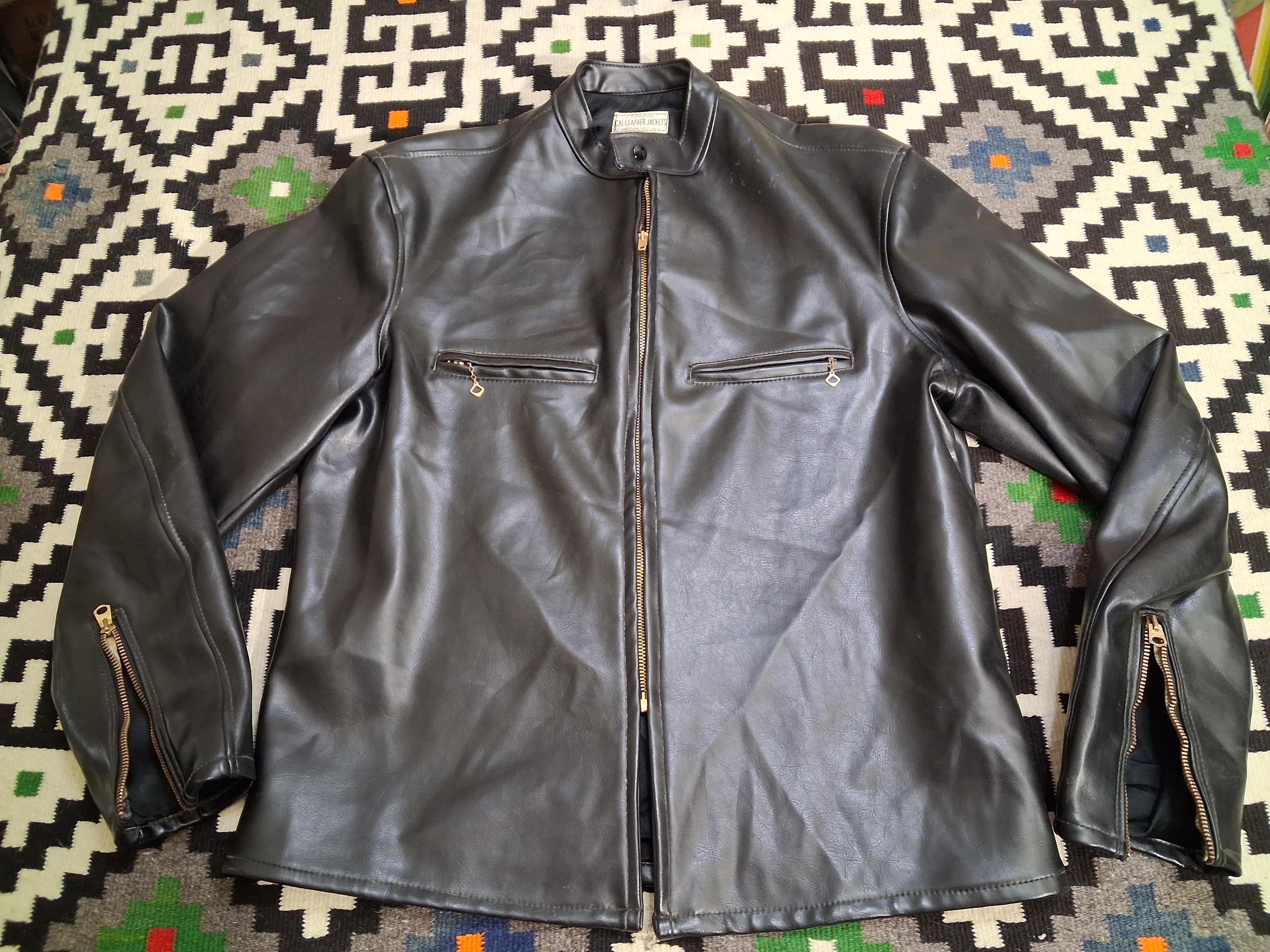 Cal leather jacket - Etsy 日本