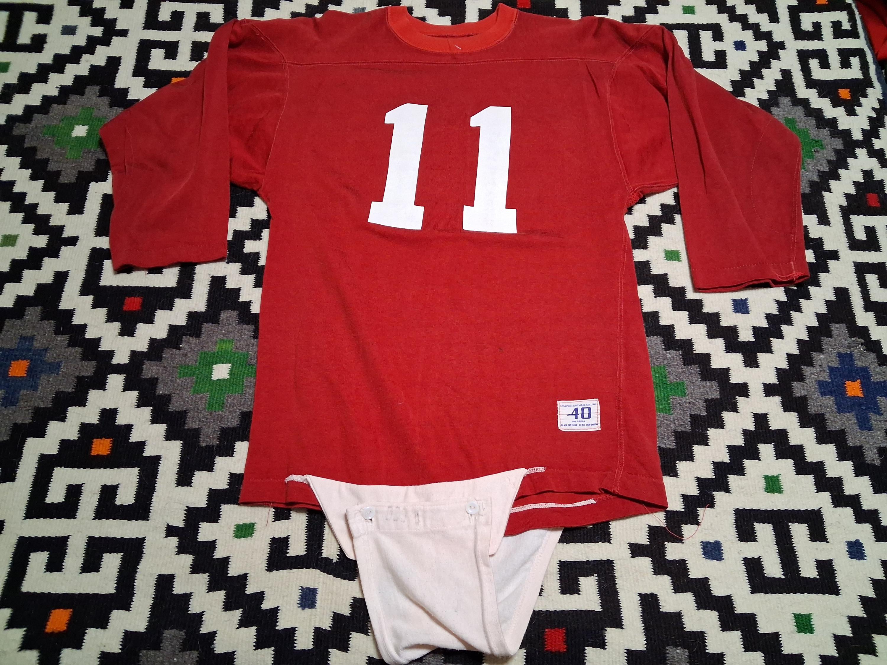 Vintage 1960s Football Jersey - Etsy
