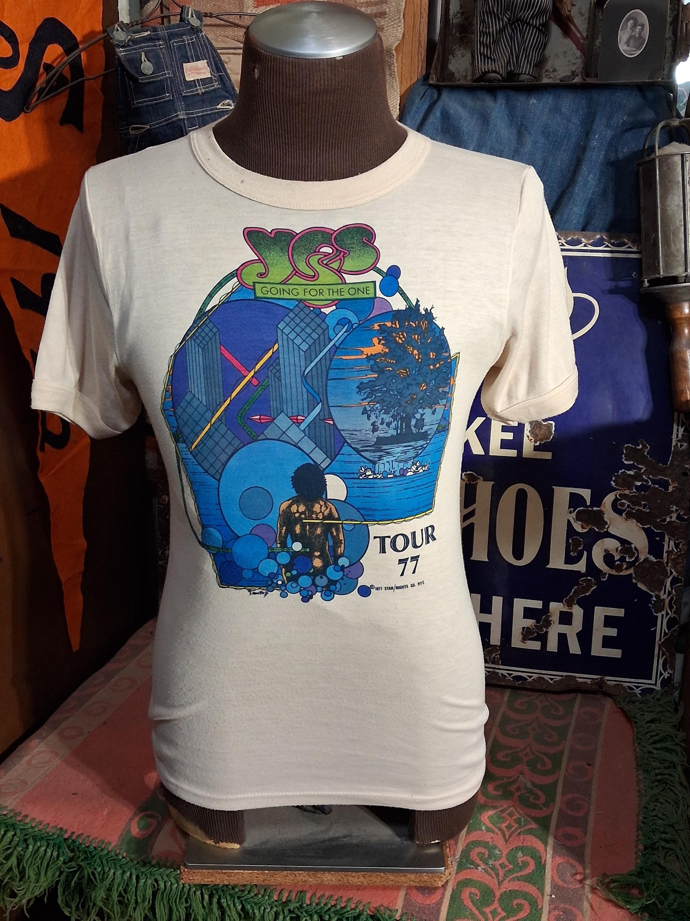 Yes Band T Shirt 1977 - Etsy