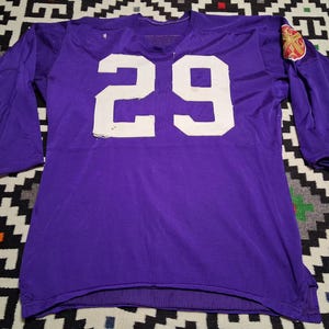 Vintage 50s Football Jersey - Etsy