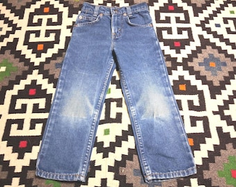 Vintage 80s 501 Levis Made in USA baby kids denim jeans   20 x 29