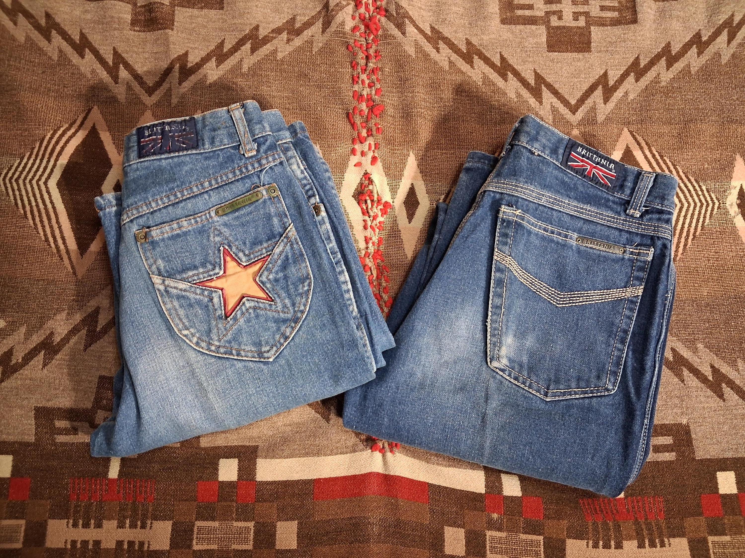 Vintage Star Jeans - Etsy
