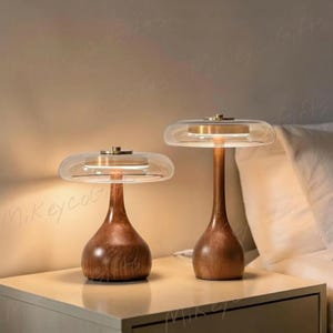 Dimmbare LED-Tischlampe - Moderne minimalistische Schreibtischleuchte mit einstellbarer Helligkeit, Nachttisch- & Bürobeleuchtung