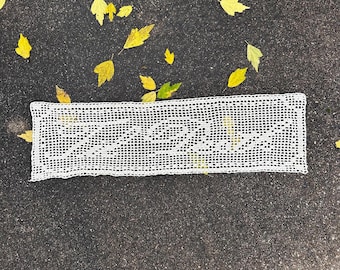 Patrón de gráfico de crochet de filete / Descarga digital / PDF imprimible + PNG de StitchFiddle / Hazlo tú mismo