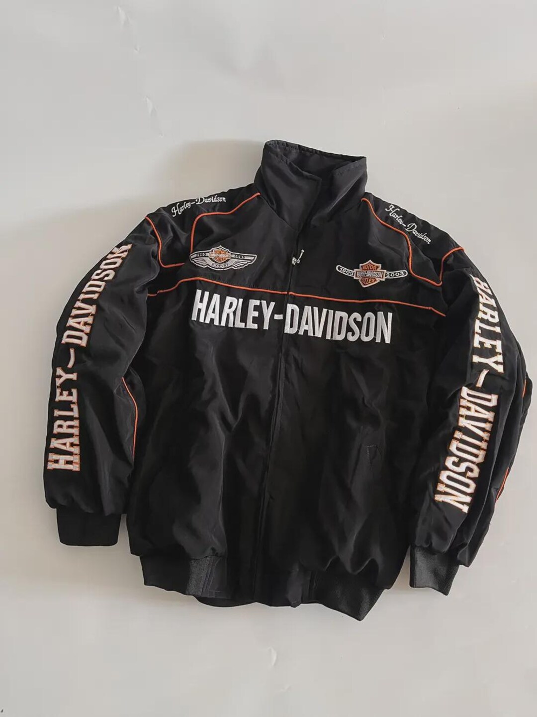 Vintage Racing Jacket - Embroidered Motorsport Streetwear - Etsy