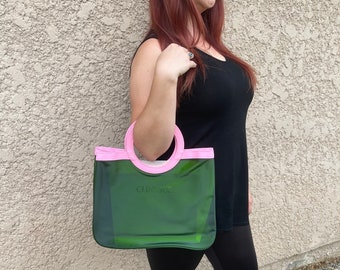 Green Clinique Handbag