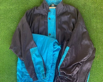 Vintage 90s Christian Dior Windbreaker Jacket Medium 80's Dior